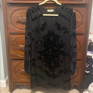 Black anthro tunic